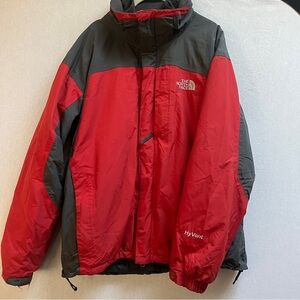 The North Face HyVent 2-in-1 Insulated Jacket Red Black Men’s L
